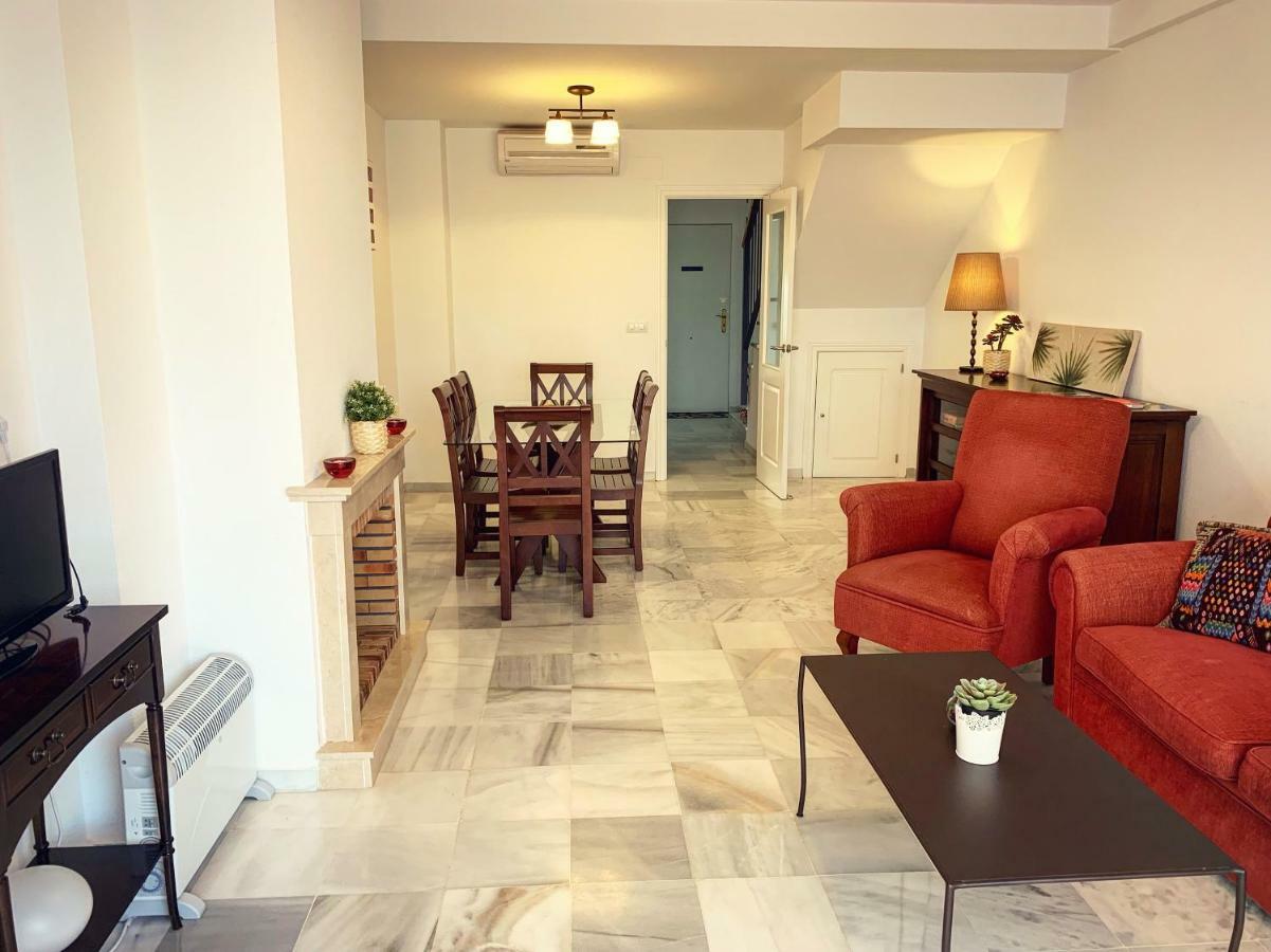 Fantastic 3-Bedroom Holiday Home Including Tennis And Pool Near Golf Course El Portil Bagian luar foto